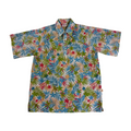 Jungle Collage Pullover (Natural) Hawaiian Shirts