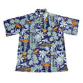Tiki Sunset Pullover (Navy) Hawaiian Shirts