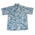 Tahiti Pareo Pullover (Aqua) Hawaiian Shirts