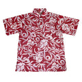 Tahiti Pareo Pullover (Burgundy) Hawaiian Shirts
