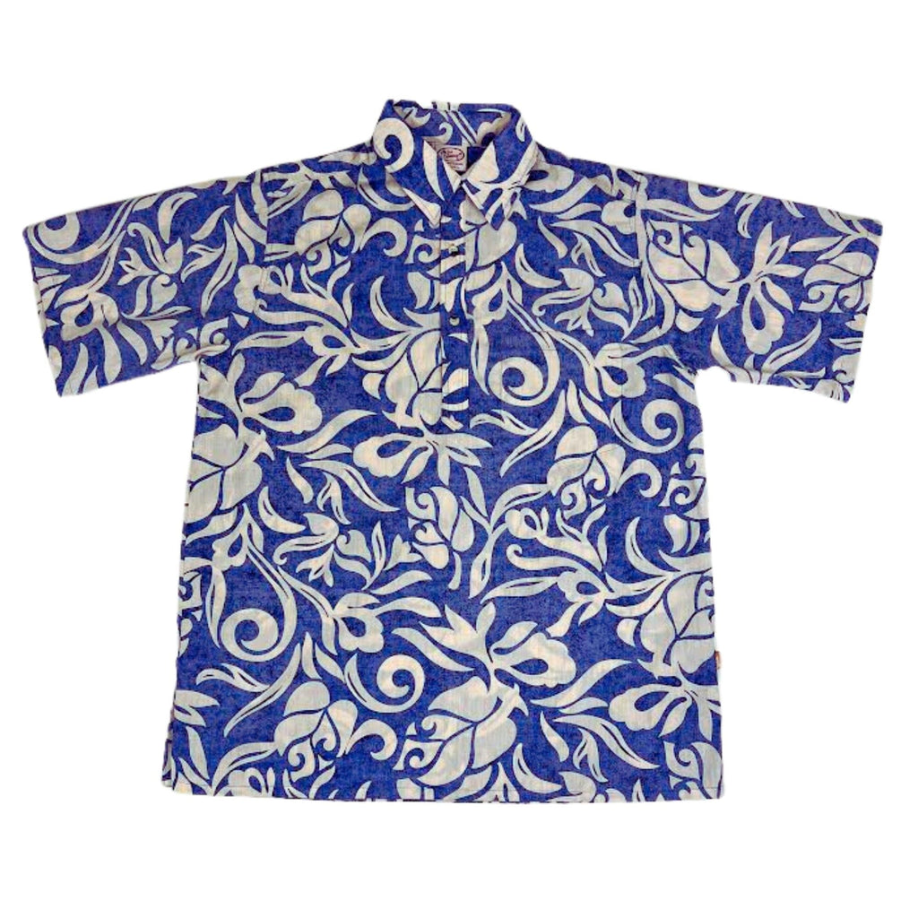 Tahiti Pareo Pullover (Navy) Hawaiian Shirts