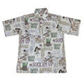 Pidgin English Rightside-Pullover (Cream) Hawaiian Shirts
