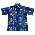 Pidgin English Rightside-Pullover (Royal) Hawaiian Shirts