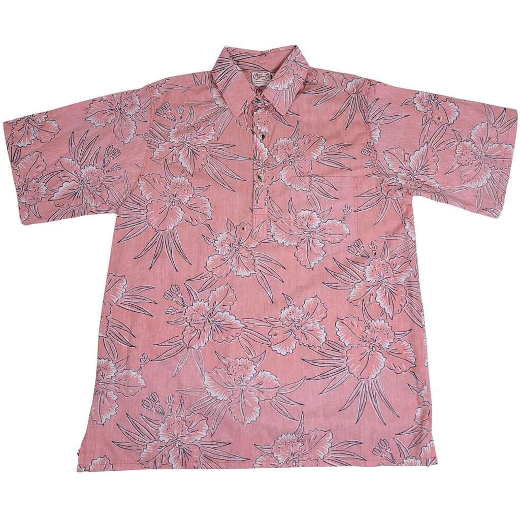 Orchid Lani Pullover (Coral) Hawaiian Shirts
