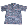Waves Pullover (Charcoal) Hawaiian Shirts