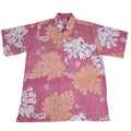 Tahitian Monsterra Pullover (Red) Hawaiian Shirts
