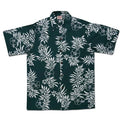Mini Tahitian (Green/White) Hawaiian Shirts