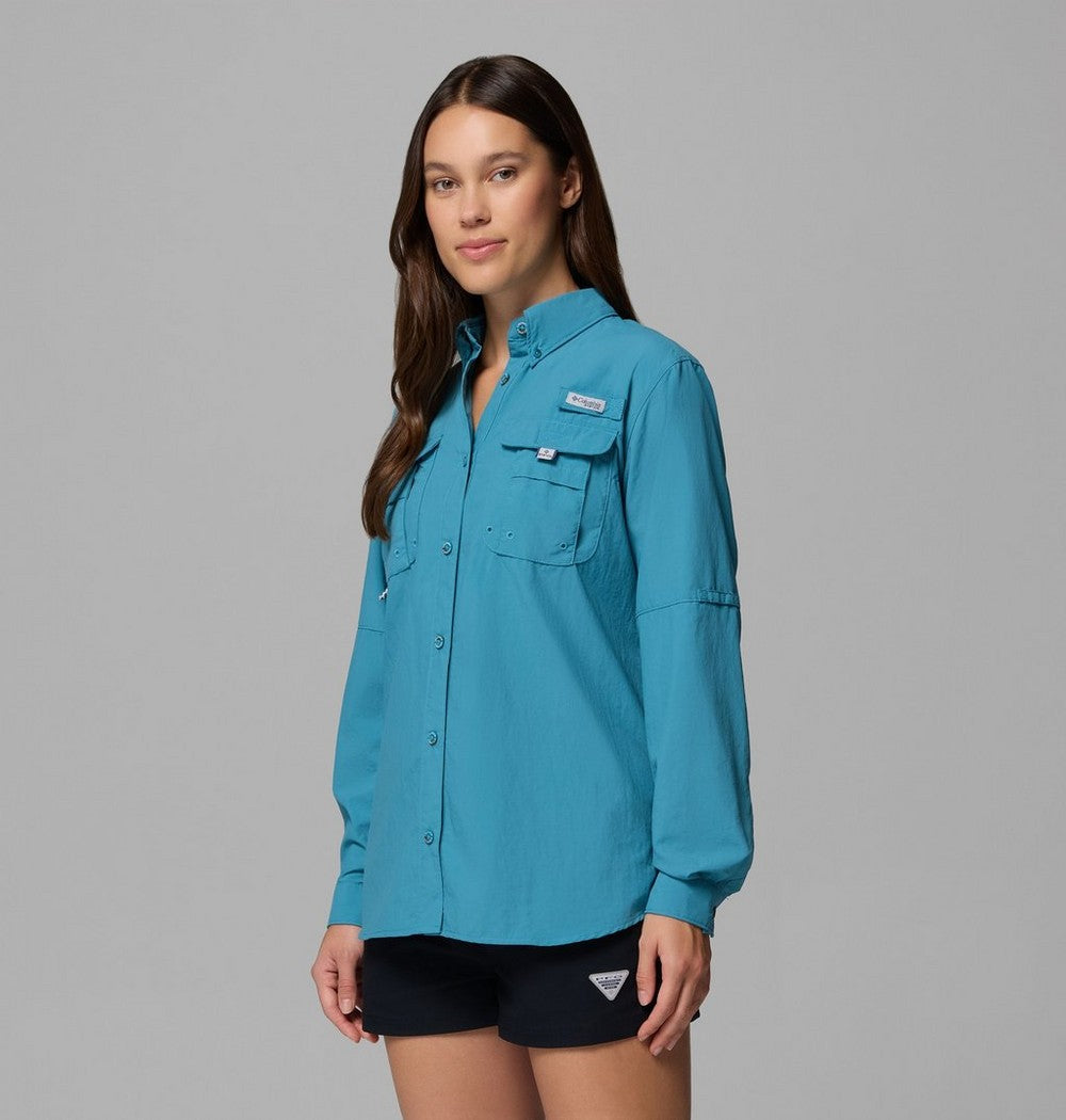 Women's Long Sleeve Fishing Shirt - Pink