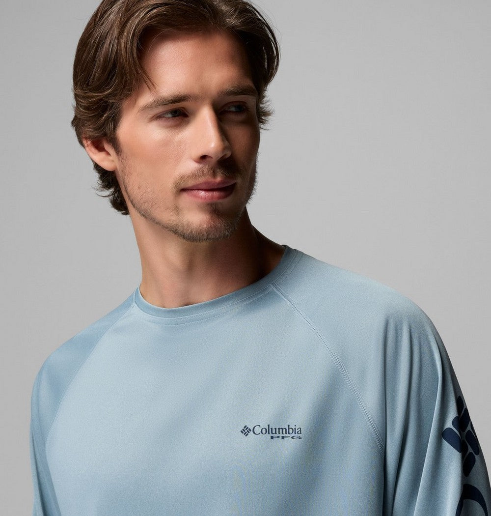 Men's Long-Sleeve Sun Protection Shirt - Gray