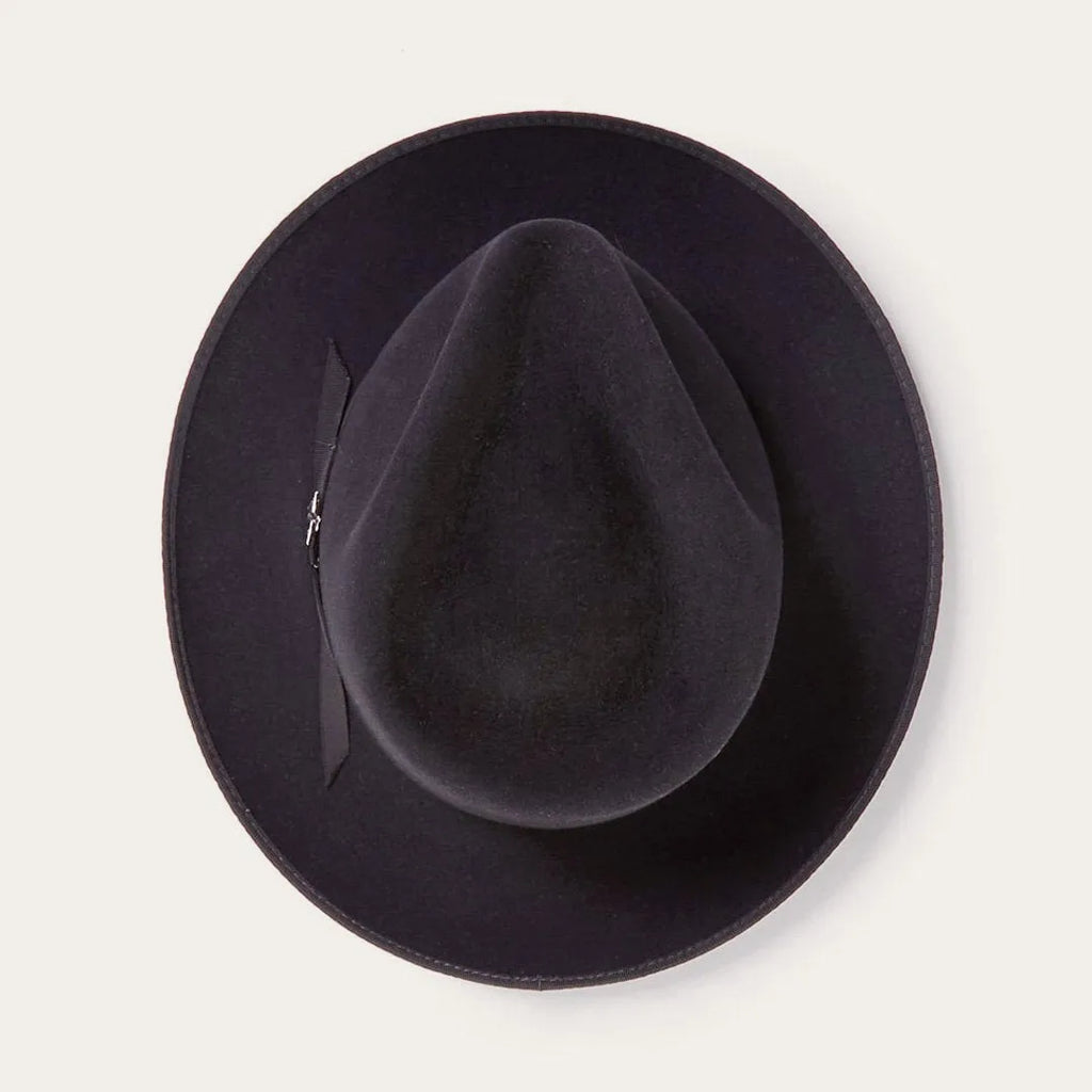 Skyliner Wool Fedora Black Color