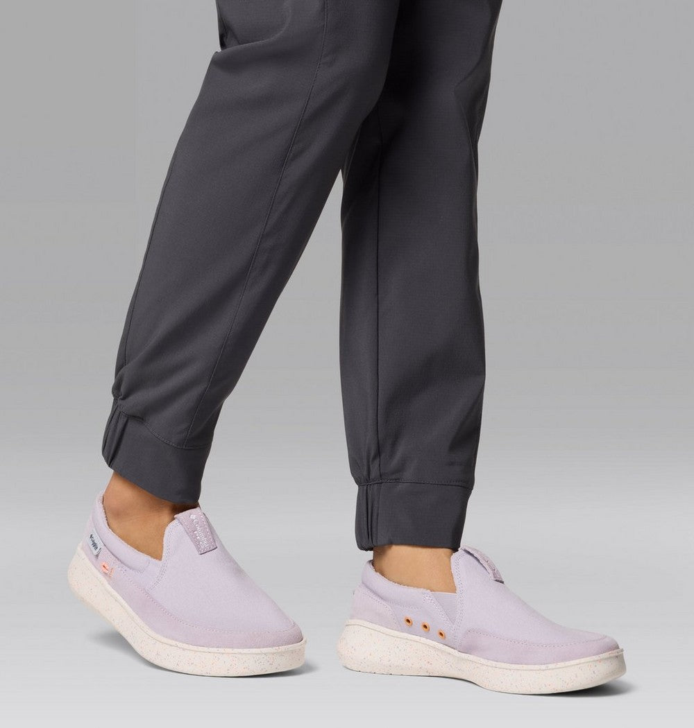 Women's Canvas Deck Shoe - Tan