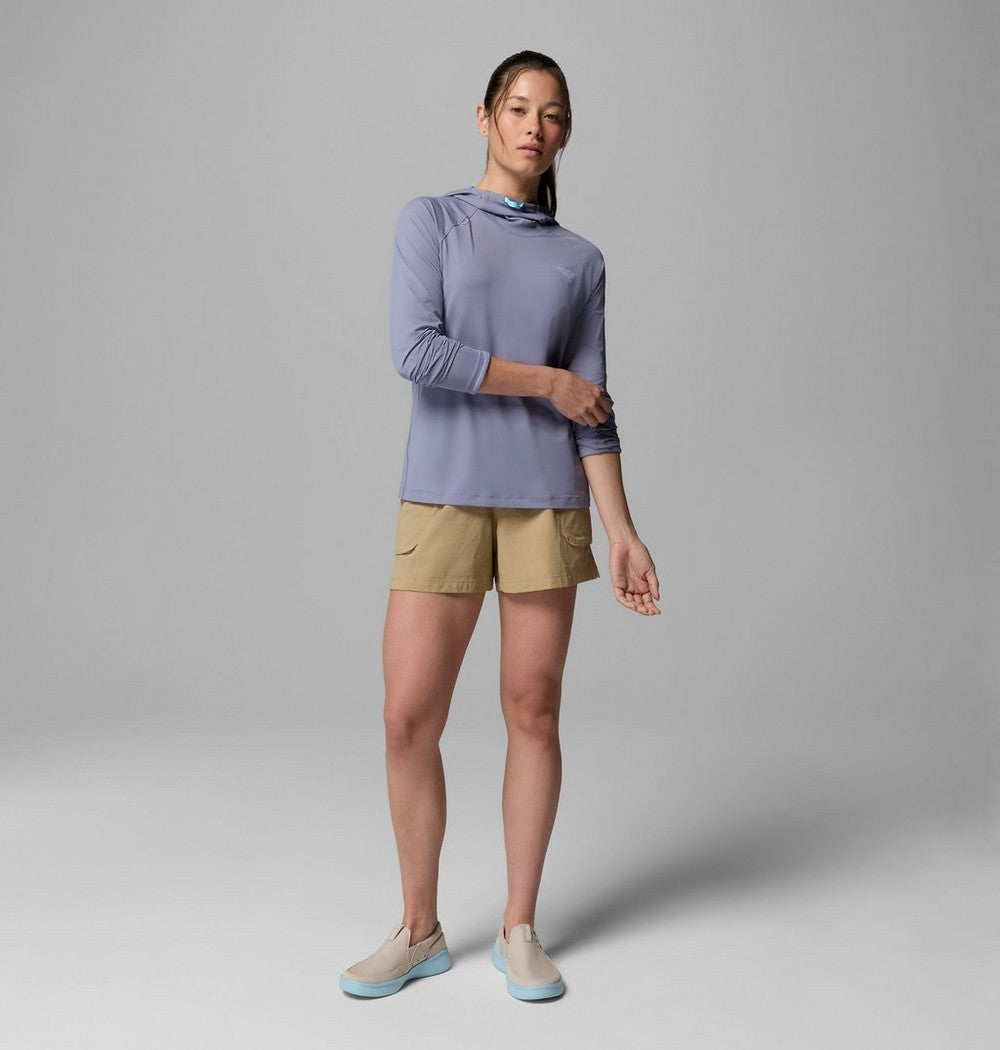 Women's Stretch Fishing Shorts - Green