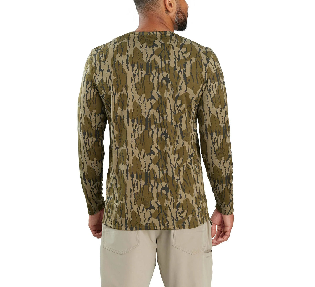 Men's Camo Long Sleeve Performance T-Shirt