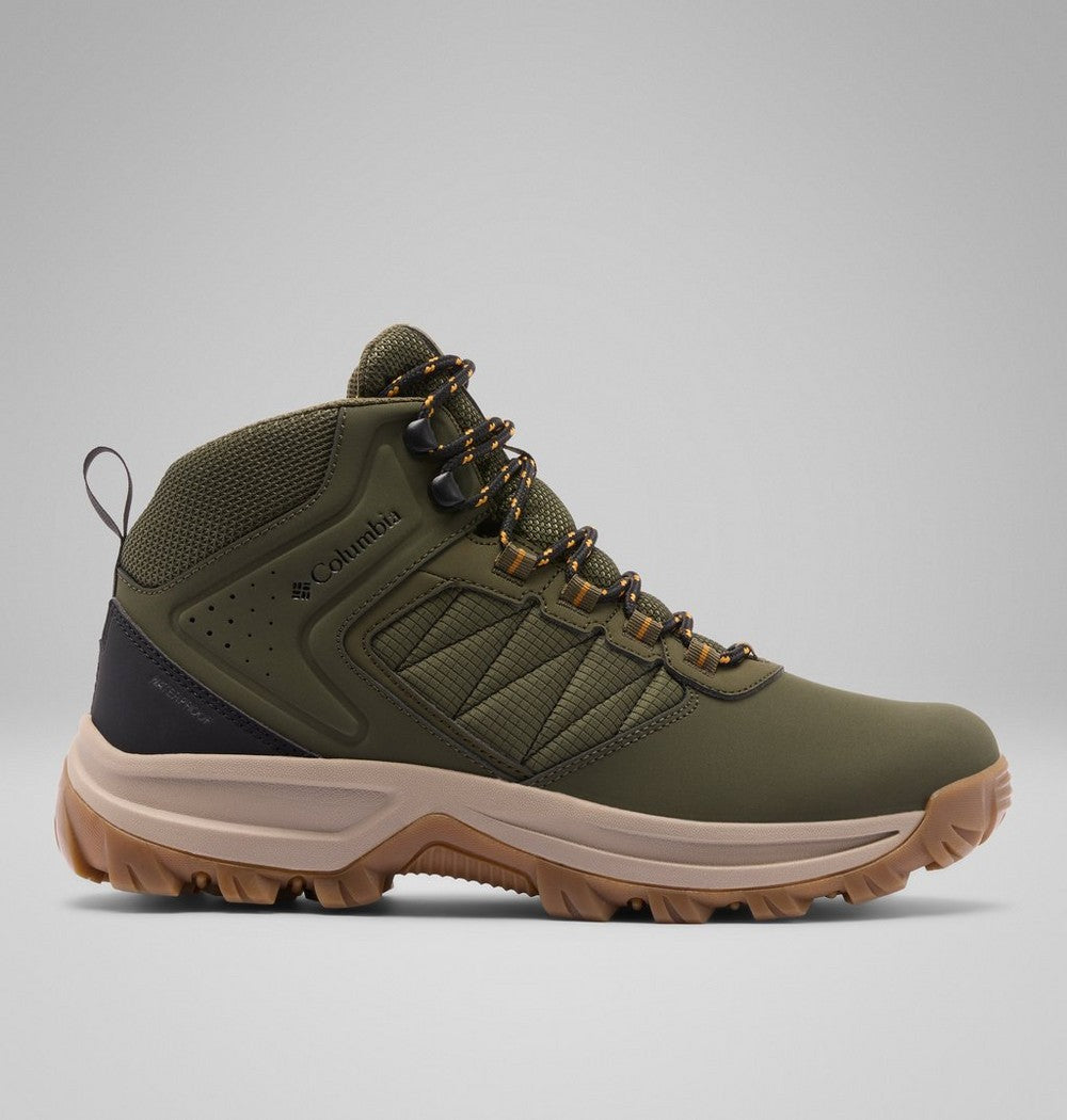 Men's Wide Waterproof Hiking Boots - Green