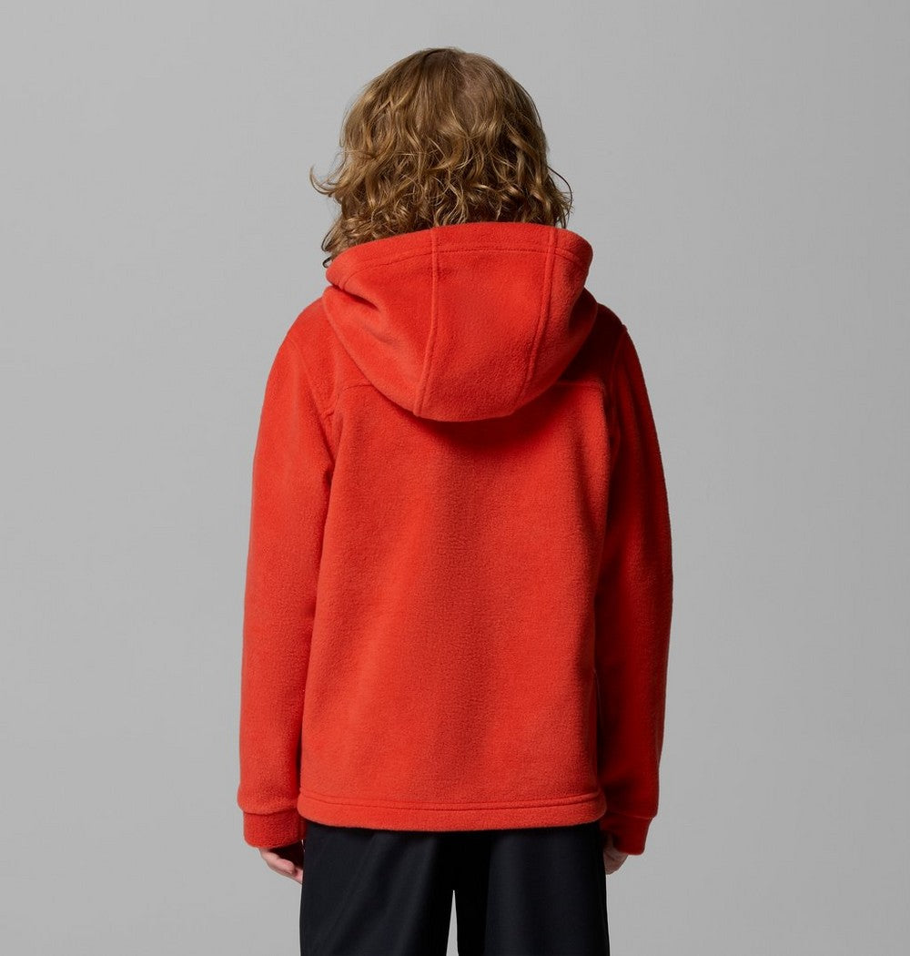 Boys' Hooded Fleece Jacket - Green