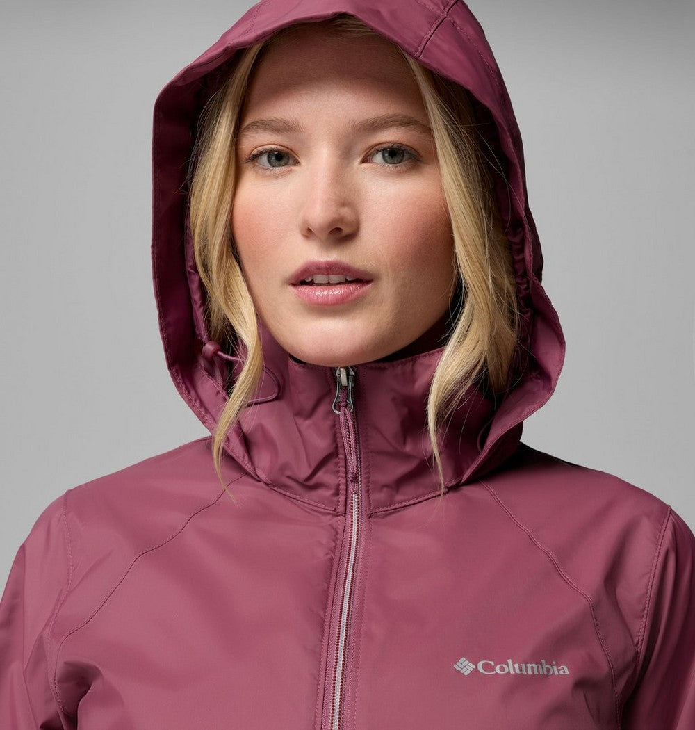 Women's Packable Water-Repellent Jacket - Blue