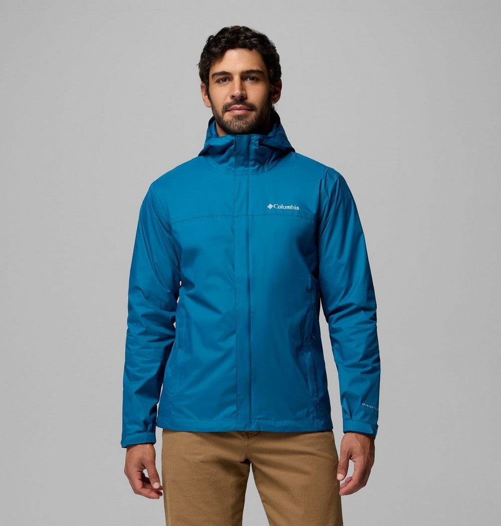 Men's Tall Waterproof Rain Jacket - Blue