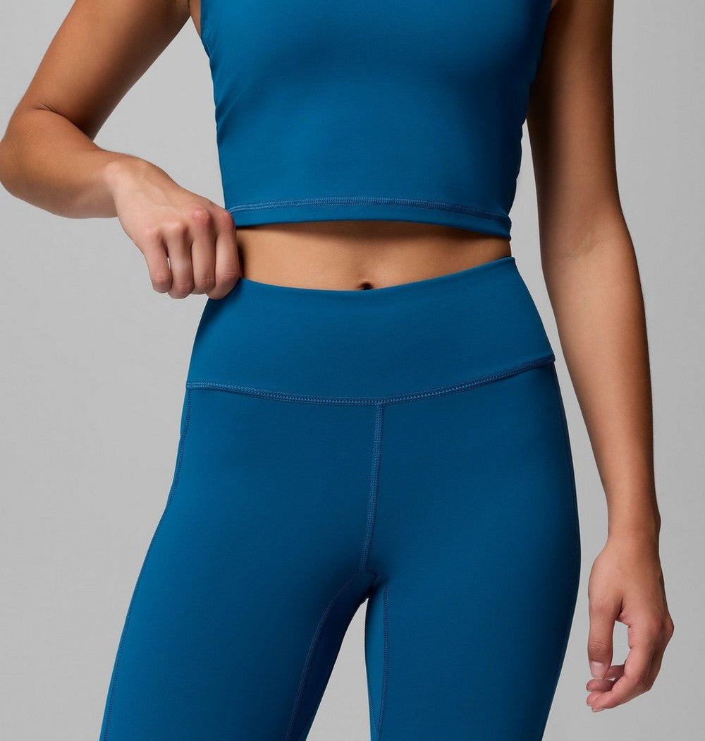 Women's High-Waisted Sun Leggings - Blue