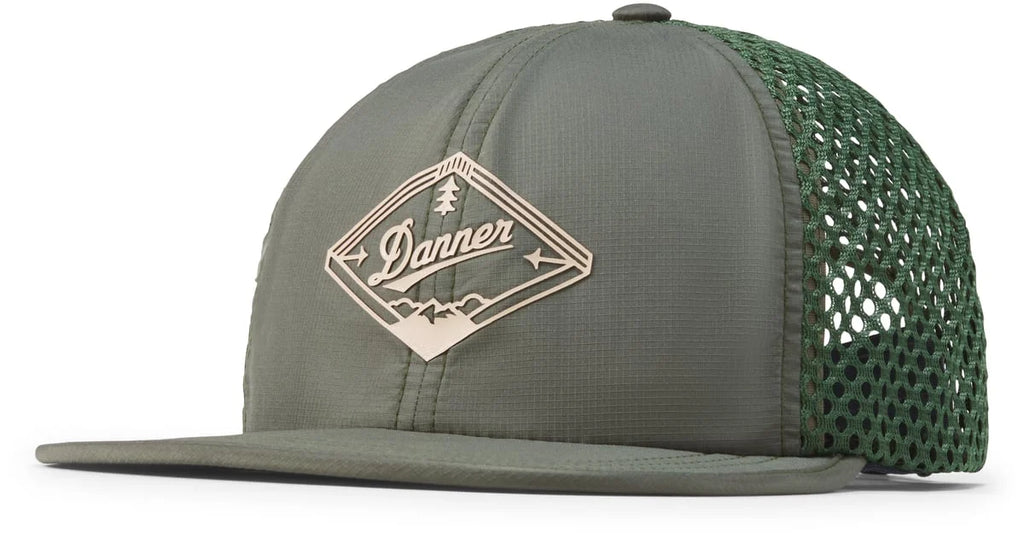 Quick-Dry Floating Trucker Cap - Olive