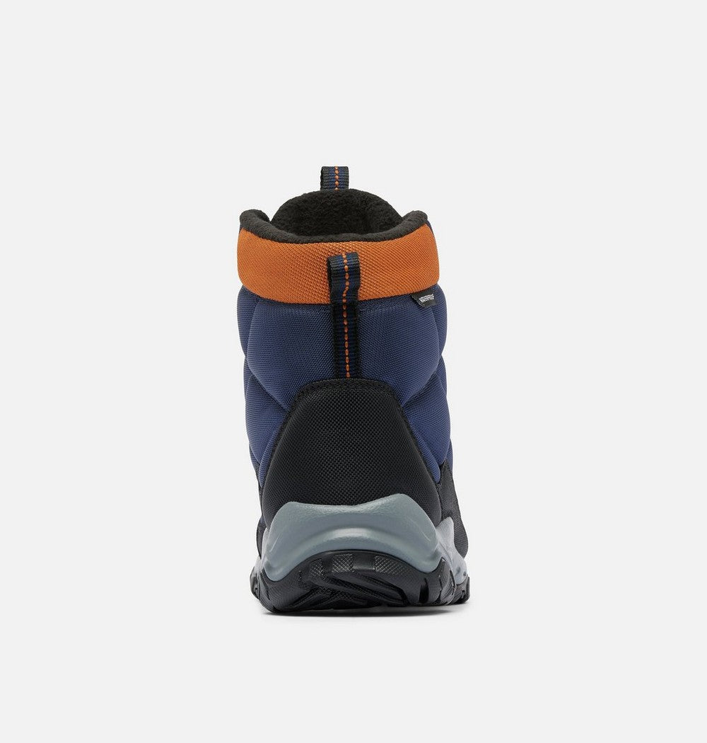 Men's Wide Insulated Winter Boot - Navy Grey