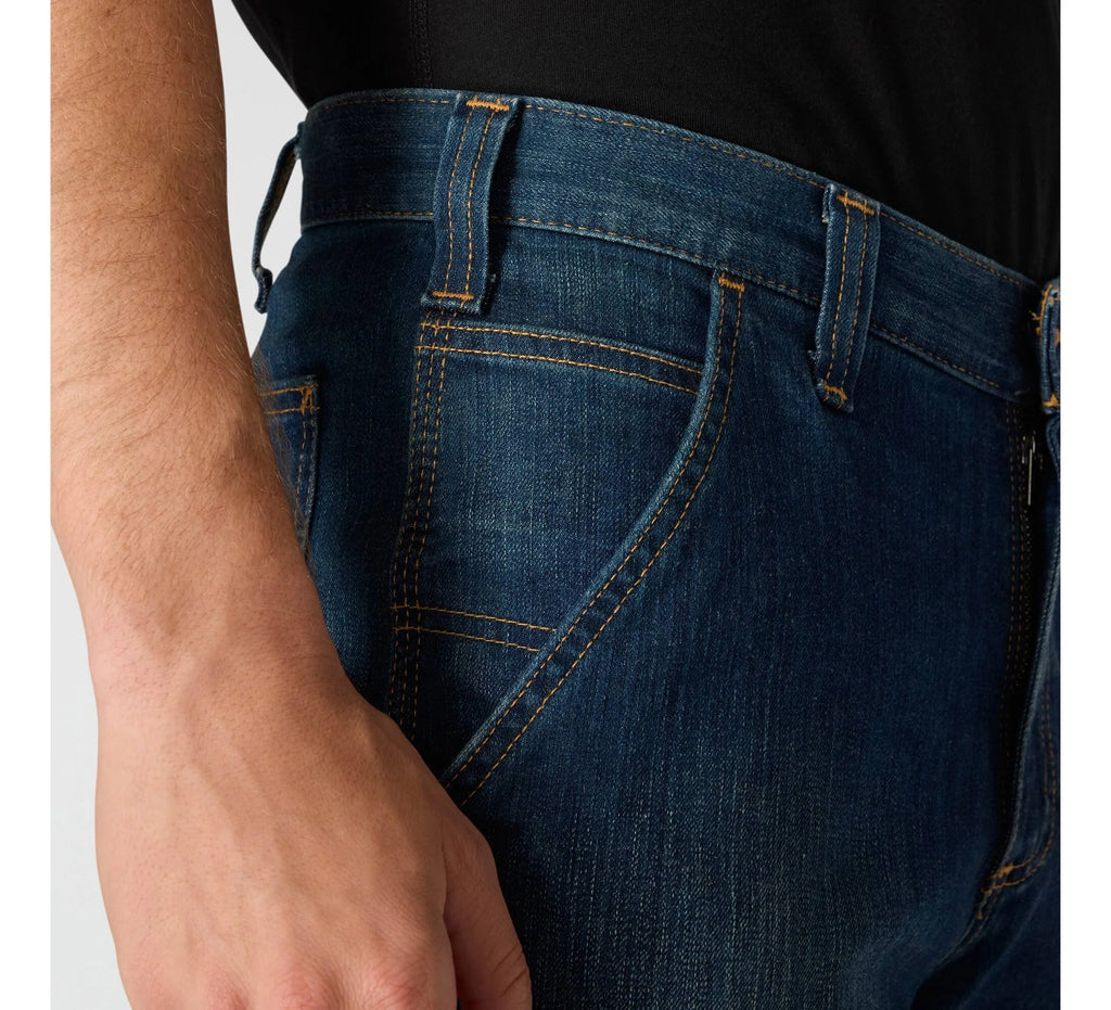 Men's Relaxed Straight Stretch Work Jeans - Houghton
