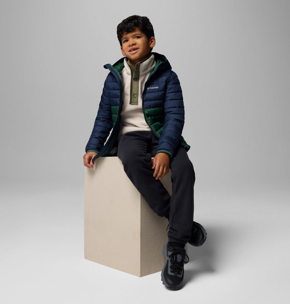 Boys' Hooded Insulated Puffer Jacket - Orange