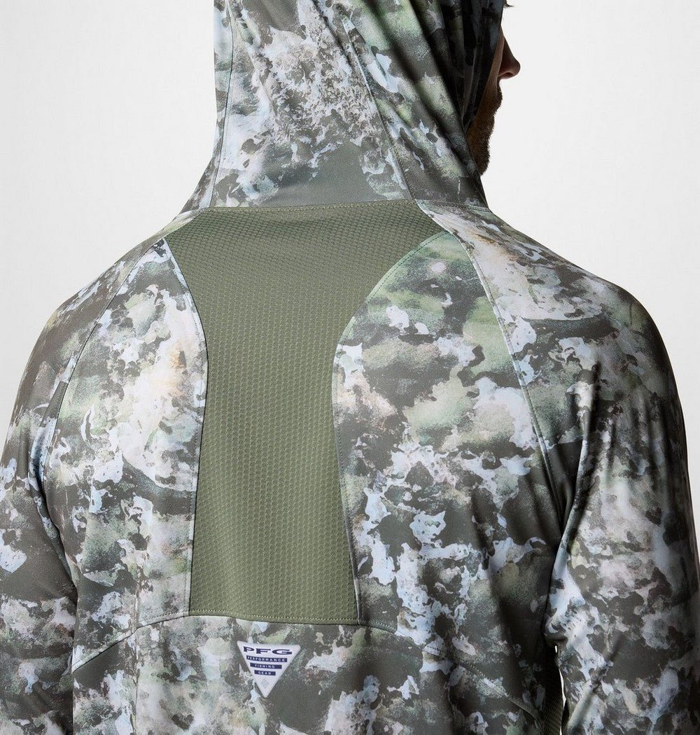 Men's Ventilated UPF 50 Sun Hoodie - Teal