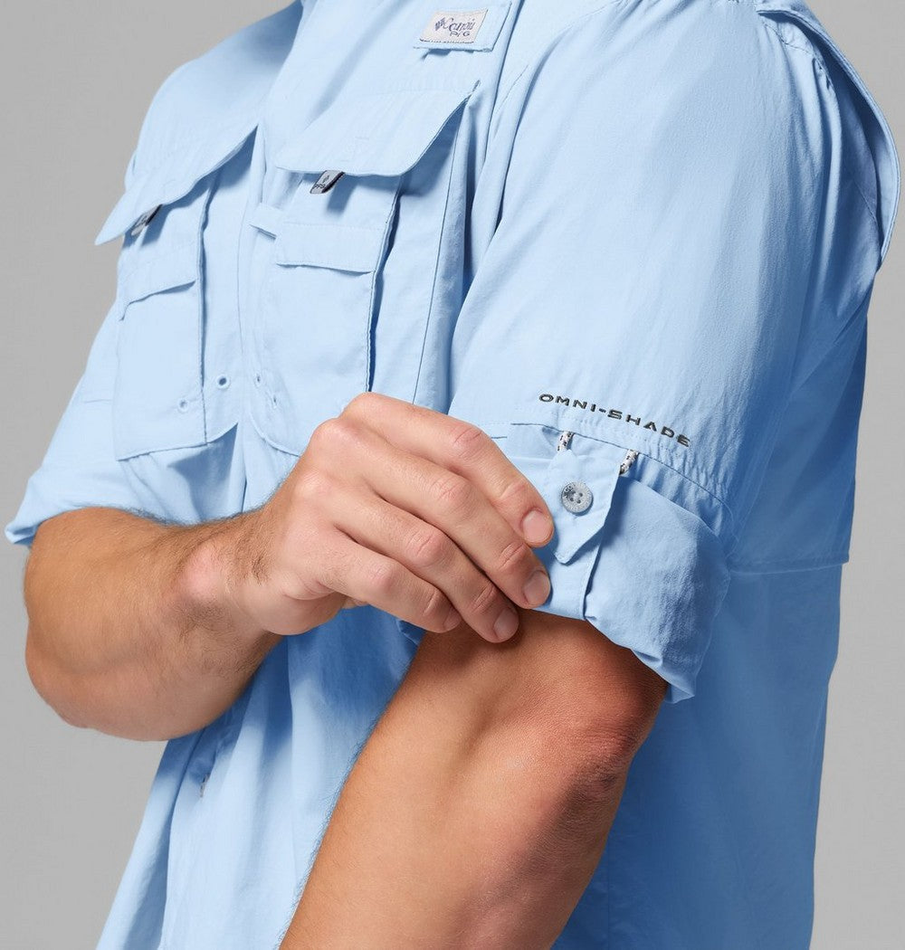 Men's Vented Long-Sleeve Fishing Shirt - Blue