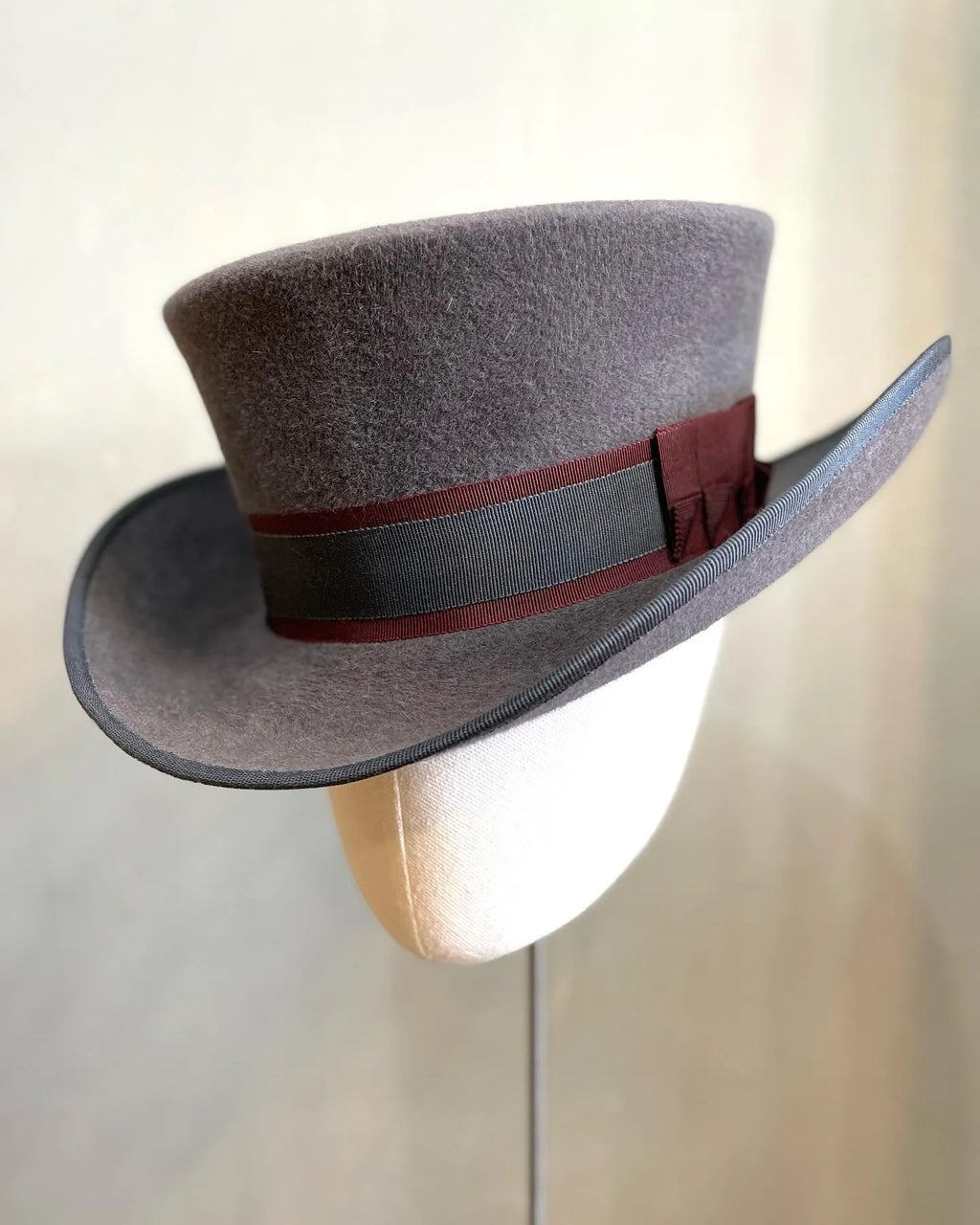 Double Color Gambler'S Hat