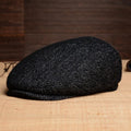 Premium Herringbone Tweed Cap