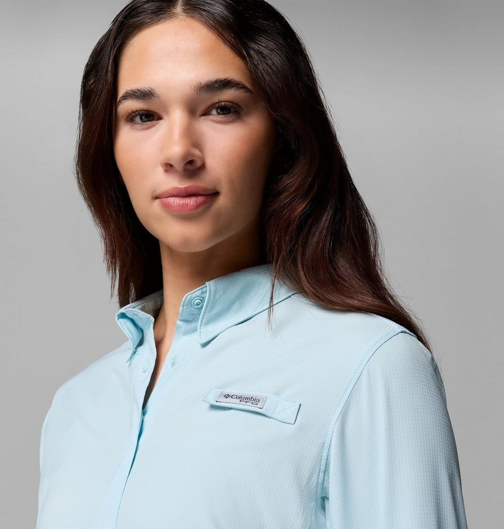 Women's Long Sleeve Fishing Shirt - Stone