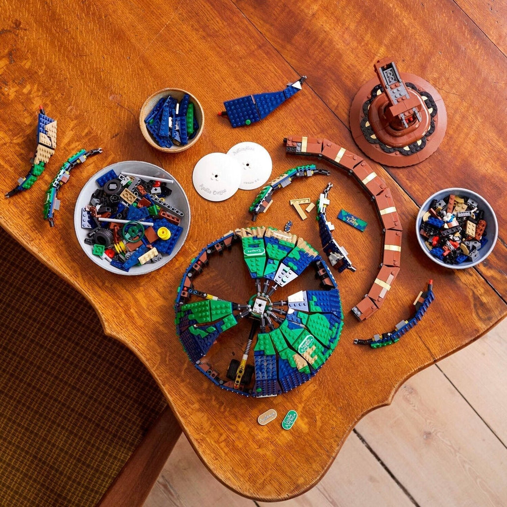 LEGO Ideas The Globe Toy Building Kit, 2585 Pieces - 21332