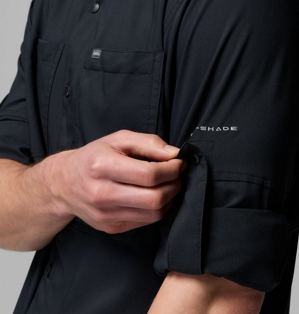 Men's UPF 100 Utility Long Sleeve Shirt - Gray