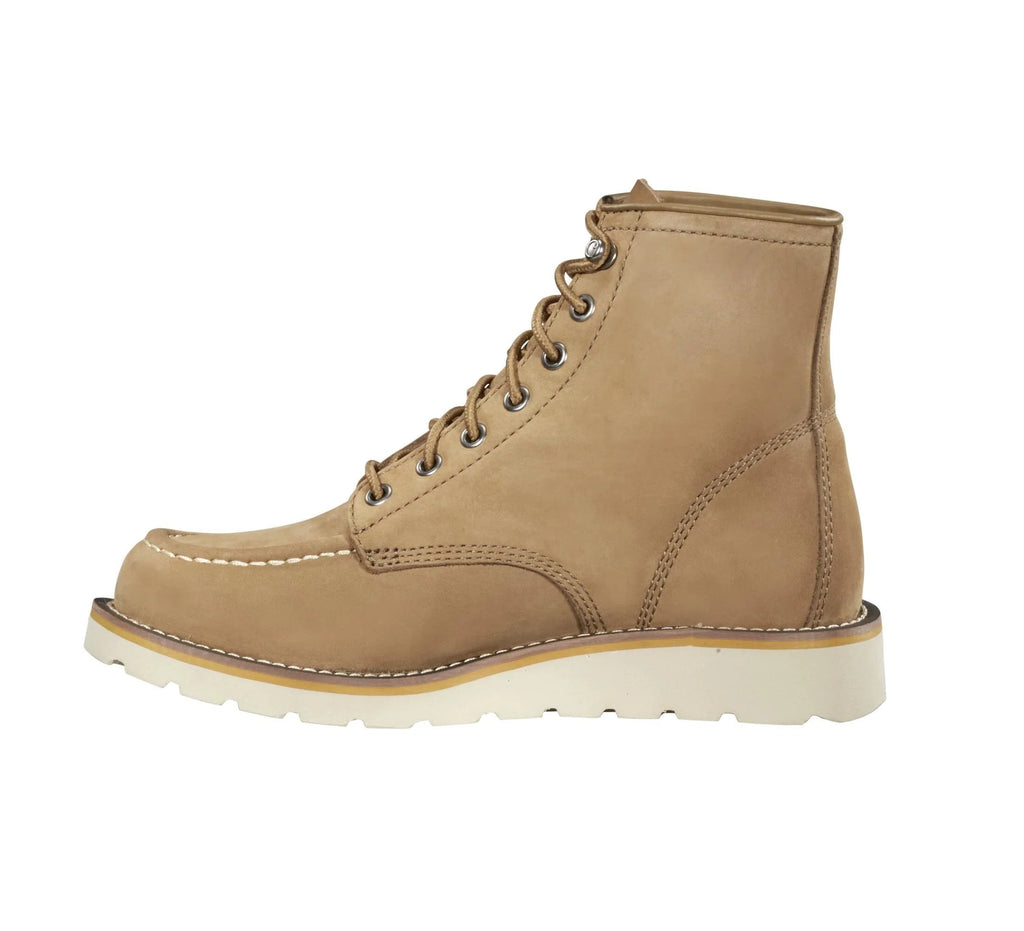 Women's 6-Inch Moc Toe Wedge Boot - Hickory
