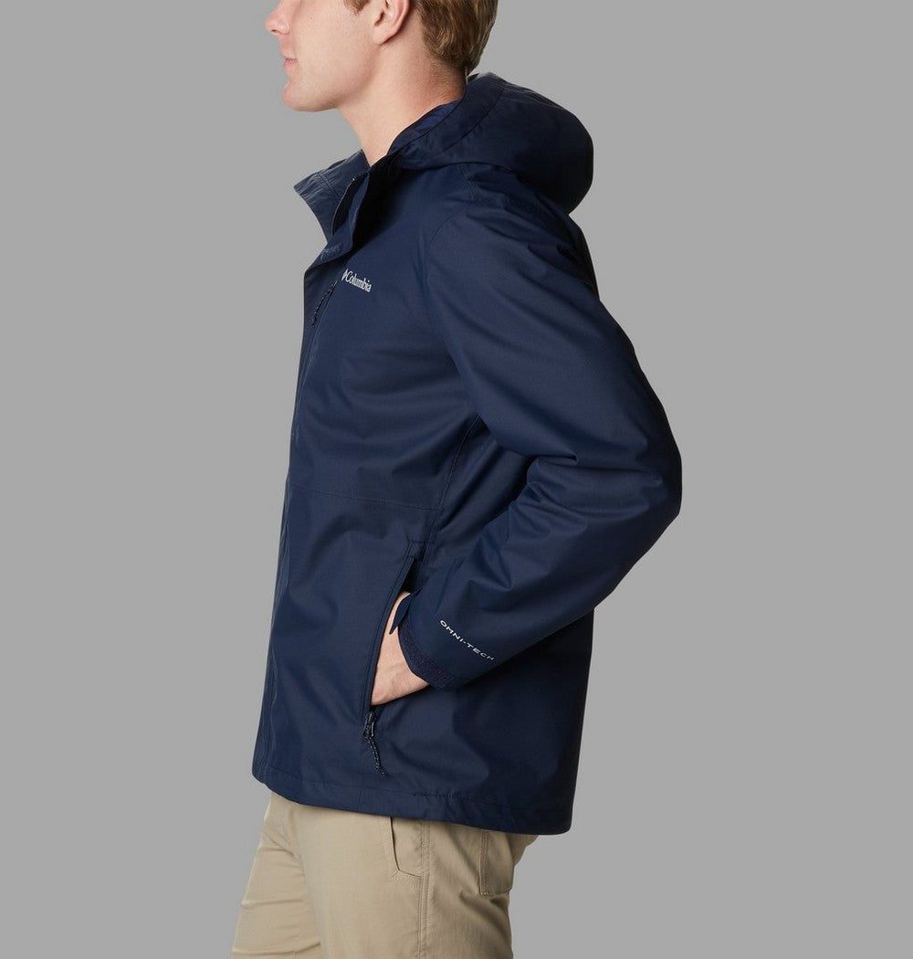 Men's Waterproof Rain Jacket - Blue