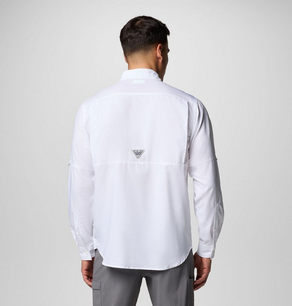 Men's Long Sleeve Fishing Shirt - White