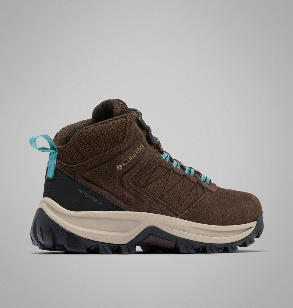 Women's Wide Waterproof Suede Hiking Shoe