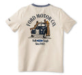 Women's Pocket Graphic T-Shirt - Cream