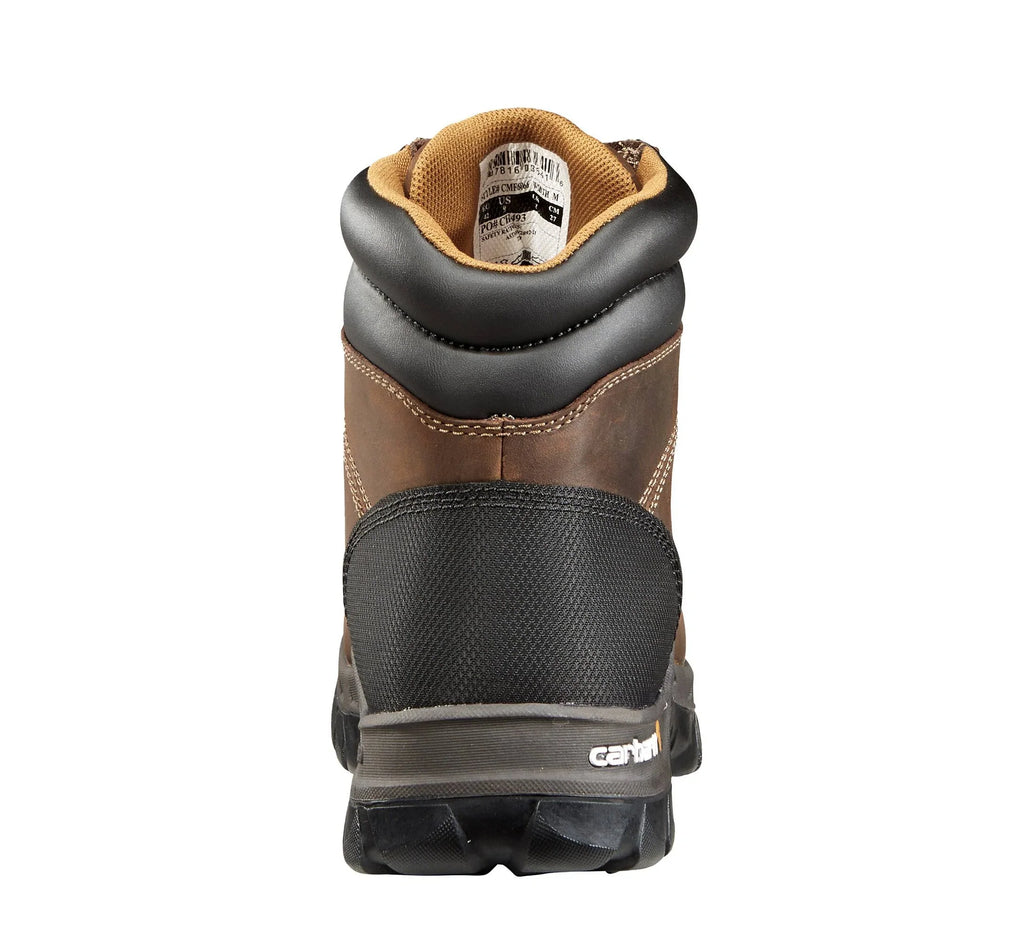 6-Inch Composite Toe Work Boot - Brown