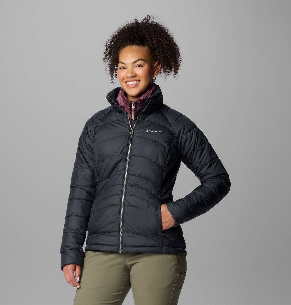 Women's Water-Resistant Insulated Jacket - Brown