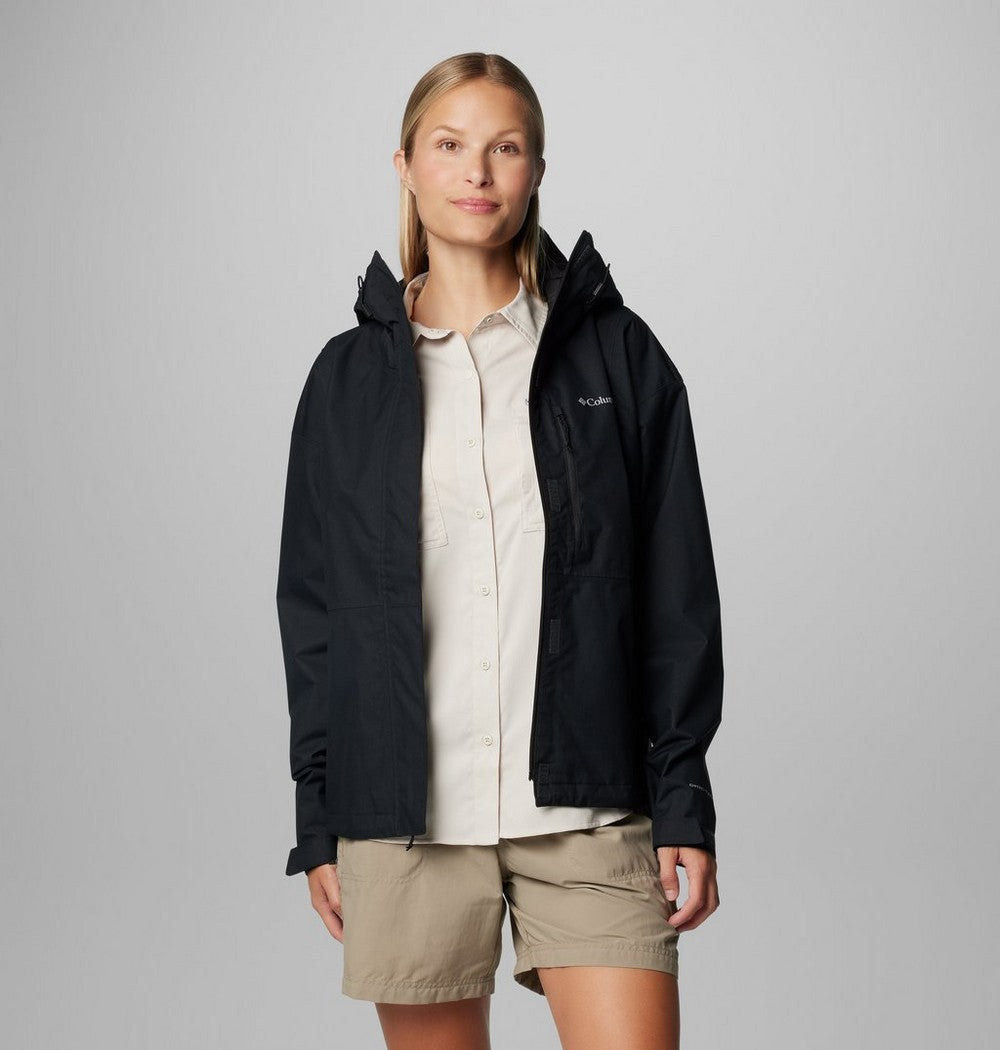 Women's Waterproof Rain Jacket - Coral