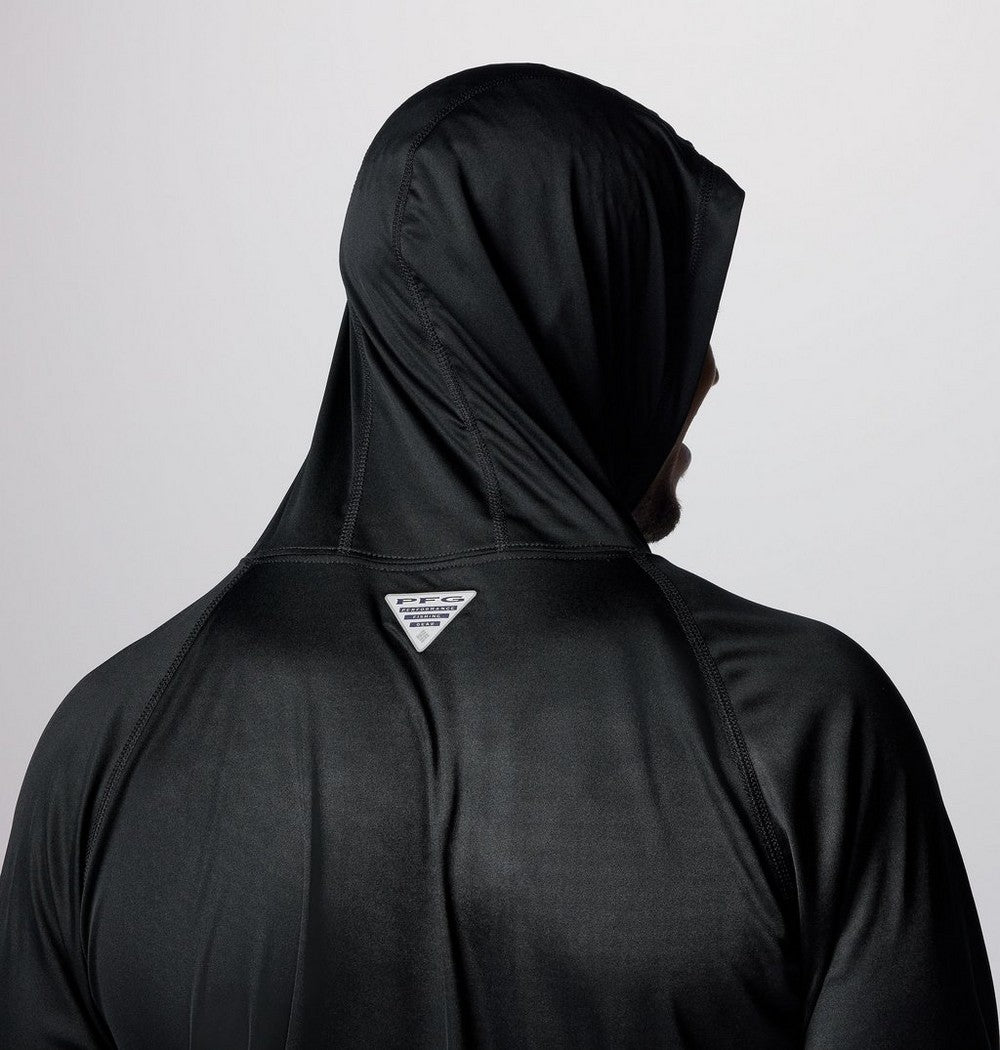 Men's Long-Sleeve Sun Hoodie - Gray