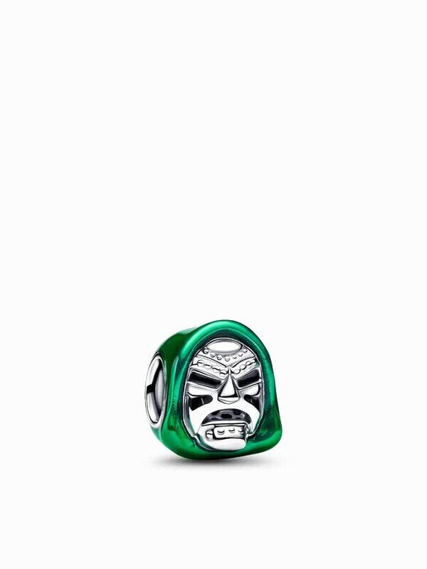 Sterling Silver Villain Mask Charm