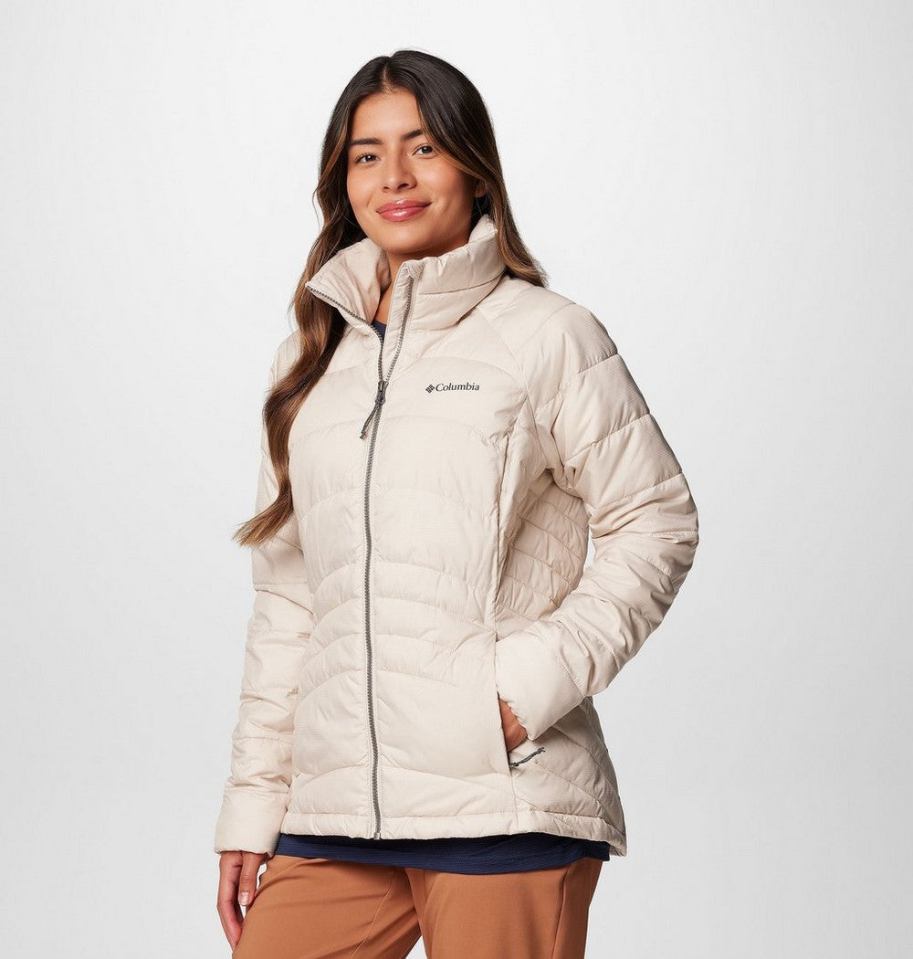 Women's Water-Resistant Insulated Jacket - Brown