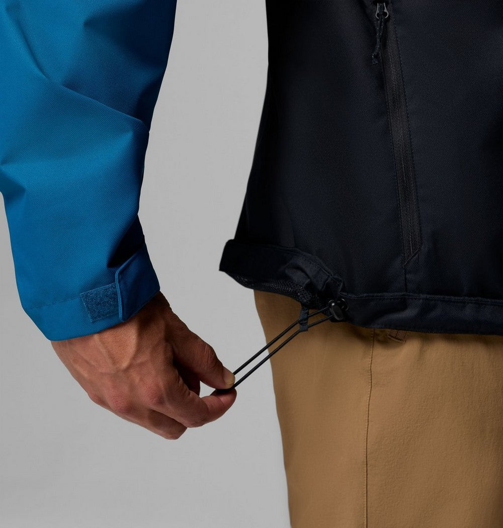 Men's Waterproof Rain Jacket - Blue
