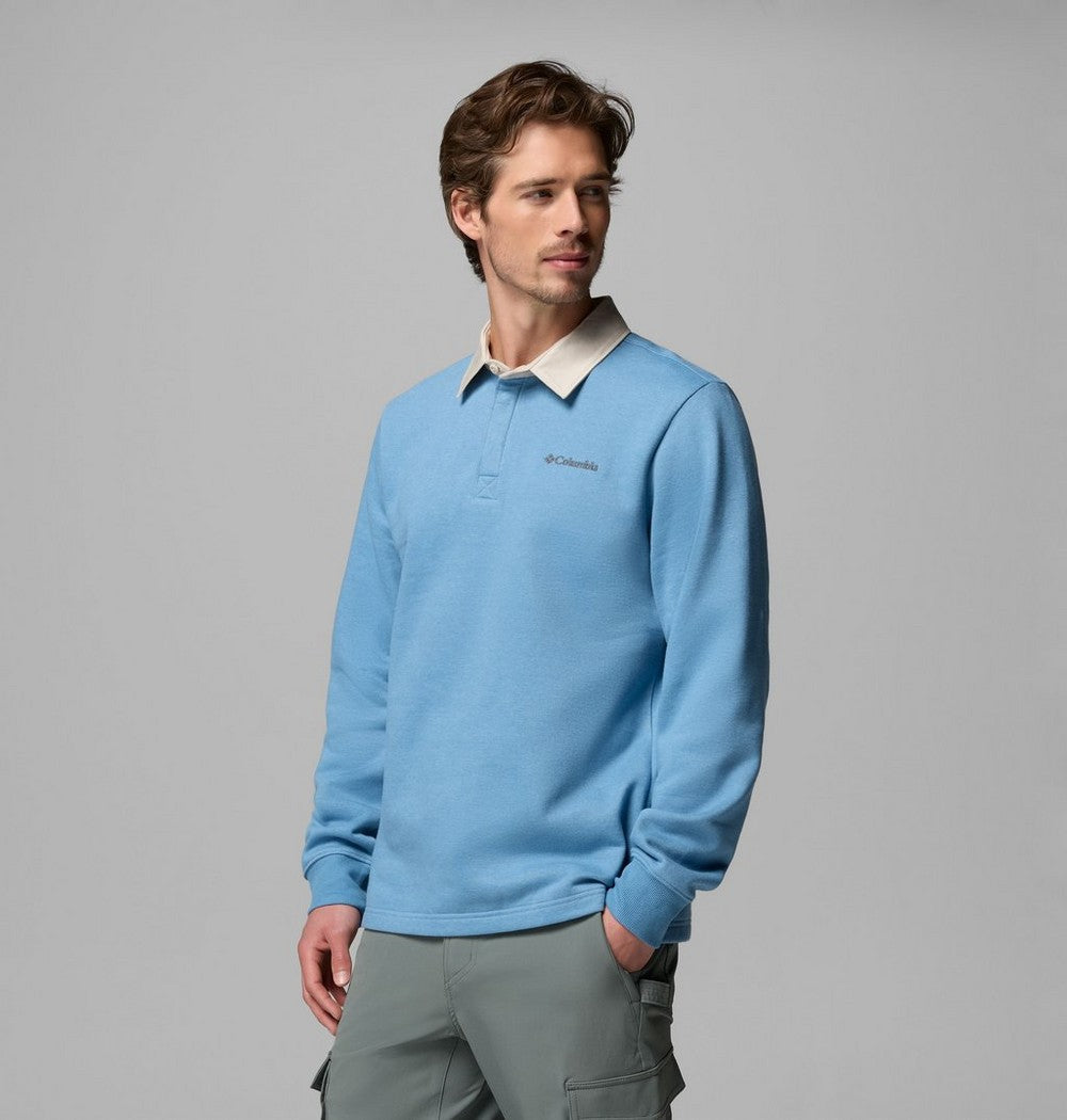 Men's Long-Sleeve Rugby Shirt - Green