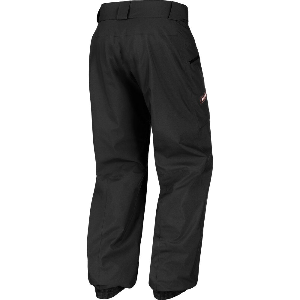 Men's Waterproof Snow Shell Pants - Black