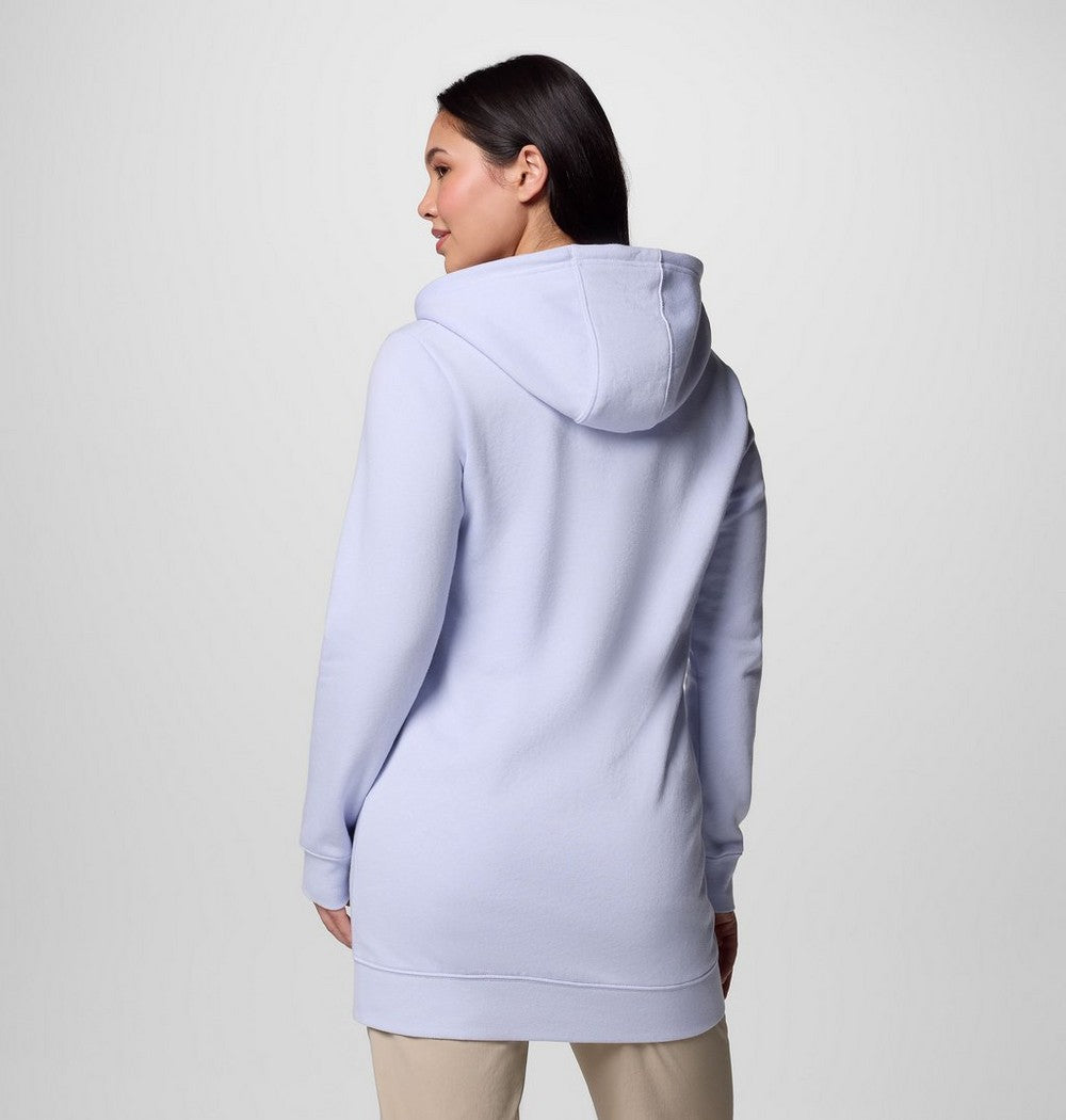 Women's Long Full-Zip Hoodie - Blue