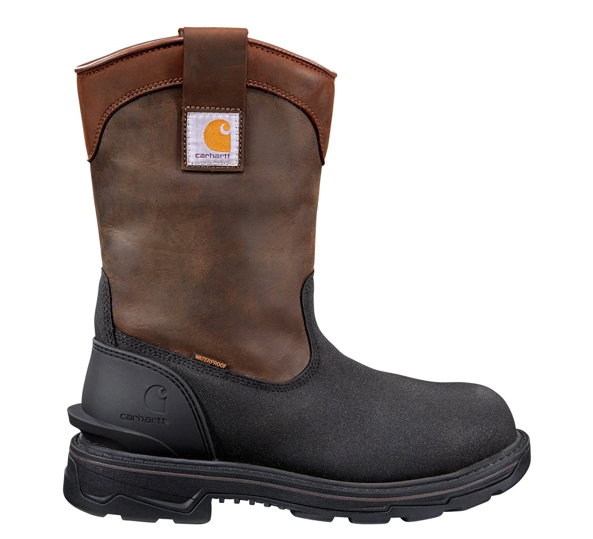 11-Inch Insulated Alloy Toe Pull-On Work Boots