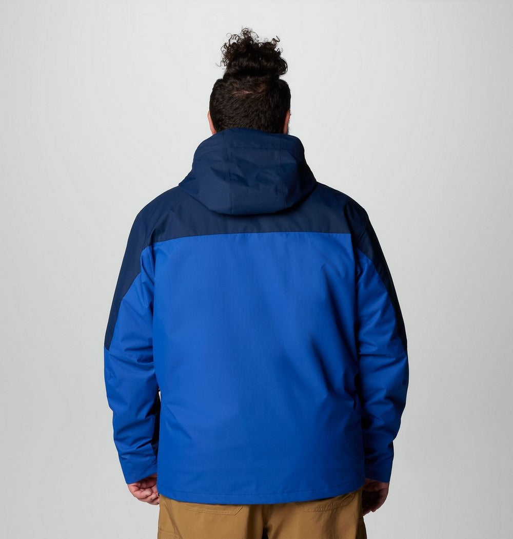 Men's Big 3-In-1 Waterproof Jacket - Green